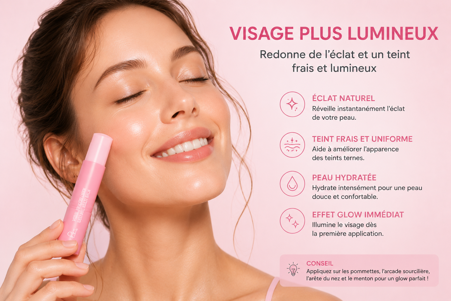 PDRN Pink Collagen Balm™ – Hydratation & Éclat Instantané