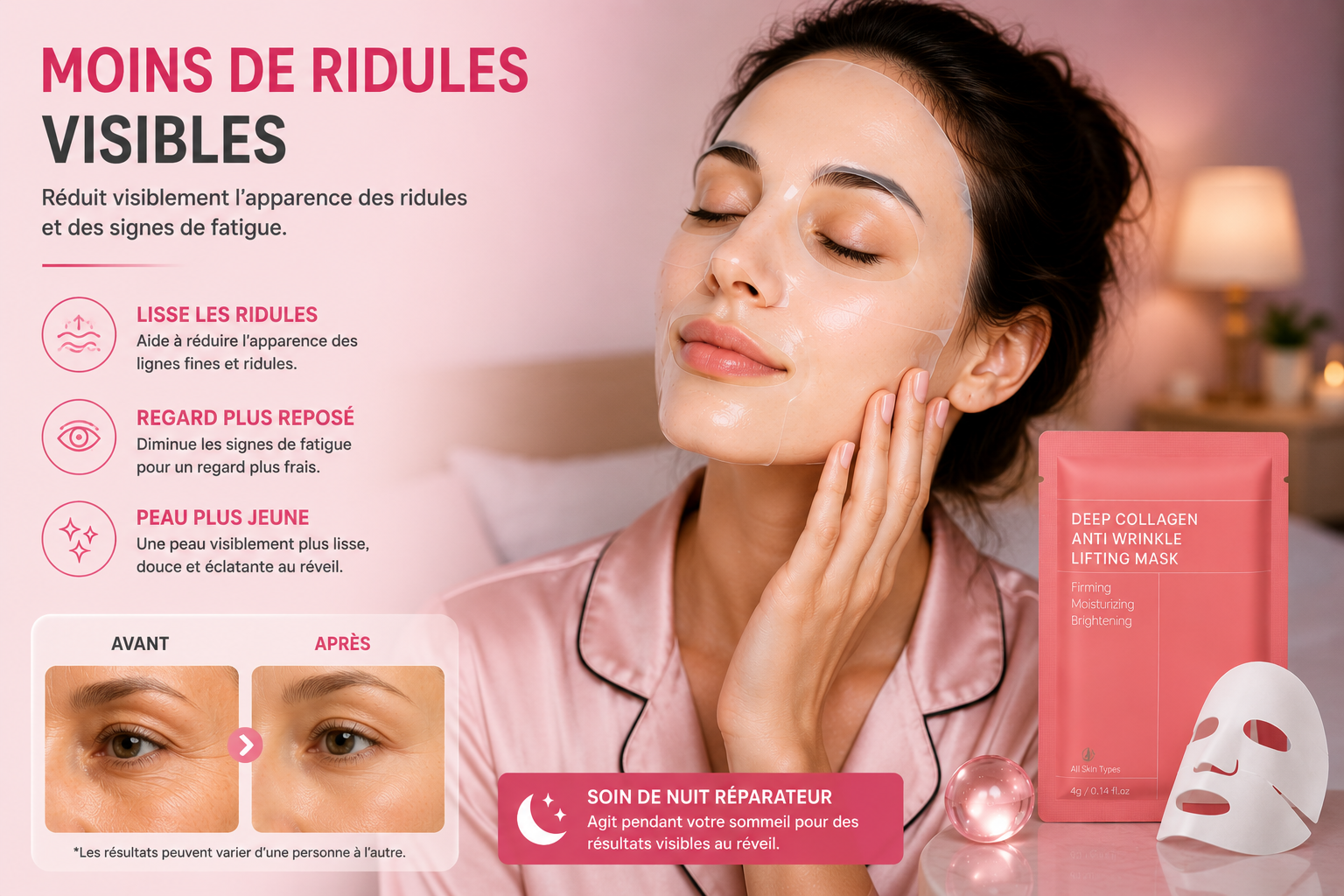 Deep Collagen Mask™ – Lifting & Hydratation Intense
