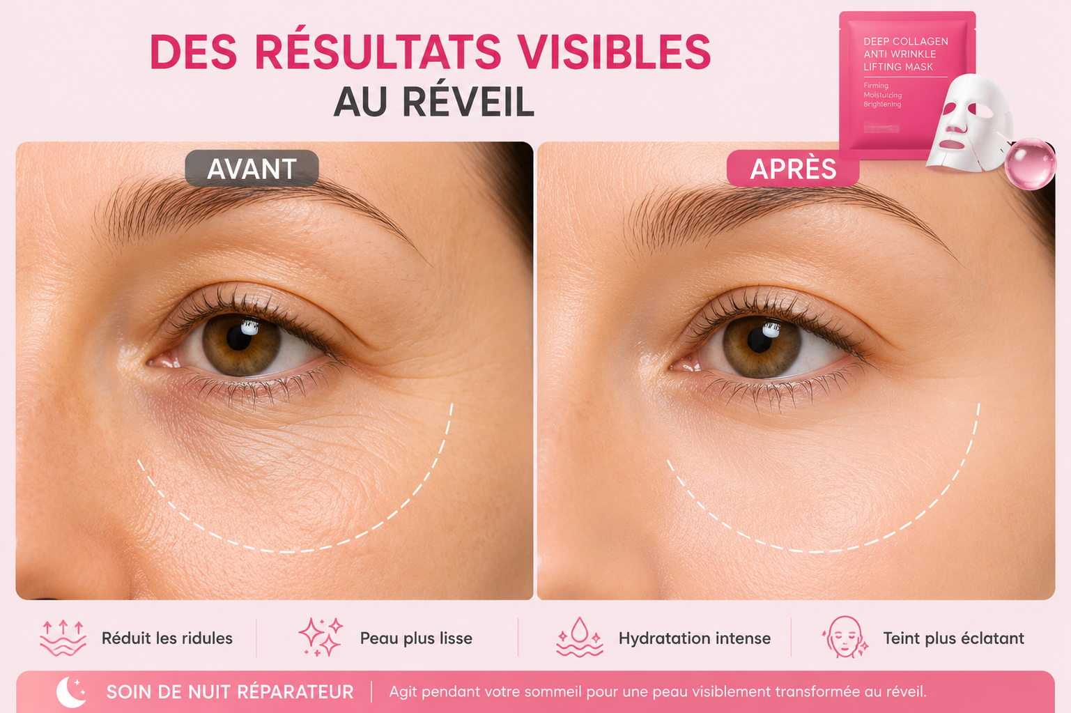 Deep Collagen Mask™ – Lifting & Hydratation Intense